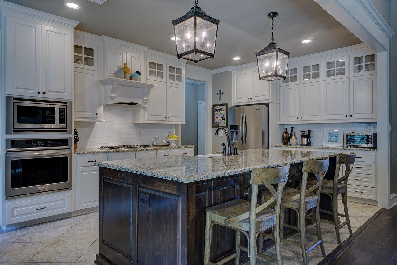 Shaker-style kitchen cabinets installed in Marietta